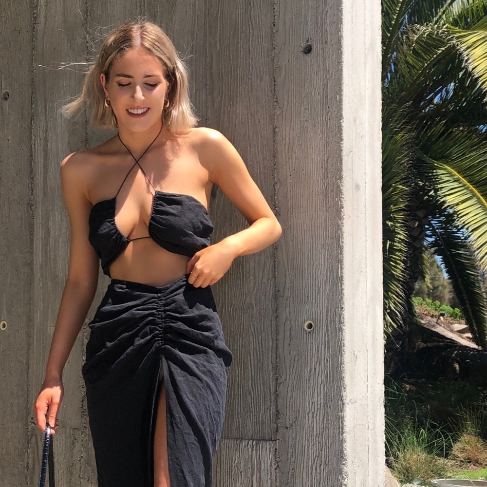 NWT Natalie Rolt Bellini Crop Top